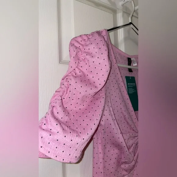 Pink Ruched Dress - Picture 3 of 3